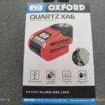 ΚΛΕΙΔΑΡΙΑ ΔΙΣΚ ΜΕ ΣΥΝΑΓΕΡΜΟ ΚΟΚΚΙΝΗ Quartz XA6 Alarm Disc Lock Red 6mm LK905 OXFORD