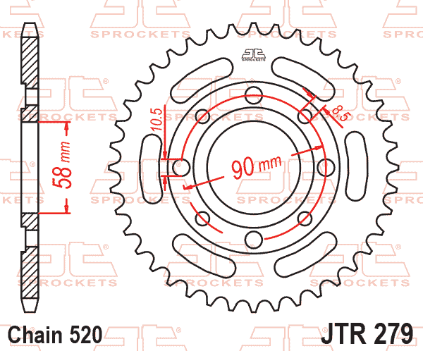 JTR279 ΓΡΑΝΑΖΙ JTR279 32 ΠΙΣΩ - Image 1