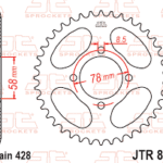 ΓΡΑΝΑΖΙ JTR 810-42 RK 428-58-78-4T