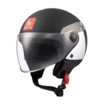 Κράνος MT Street S Inboard μαύρο/άσπρο matt D2 MTH000KRA573