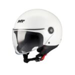 Κράνος MT Street S Pure A0 άσπρο gloss MTH000KRA549 - Image 2
