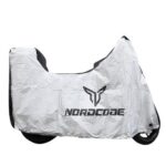 ΚΑΛΥΜΜΑ ΜΗΧΑΝΗΣ  ΜΟΤΟ ΑΔΙΑΒΡΟΧΟ Nordcode Evo plus + top case ασημί  NOR000COV13