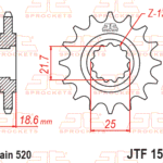 ΓΡΑΝ JTF 1538 15 ΛΑΣΤ Ζ750 520-21.7-25-13T