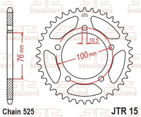 JTR15 JT ΓΡΑΝΑΖΙ ΠΙΣΩ JTR15.46 - Image 1
