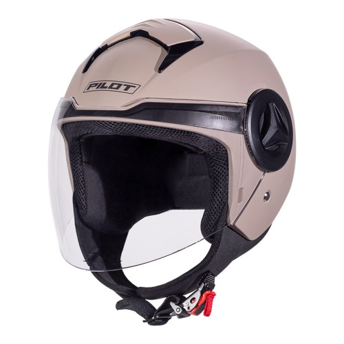 pil000kra206 Κράνος Pilot Arrow ECE 22.06 μόκα matt PIL000KRA206 - Image 1